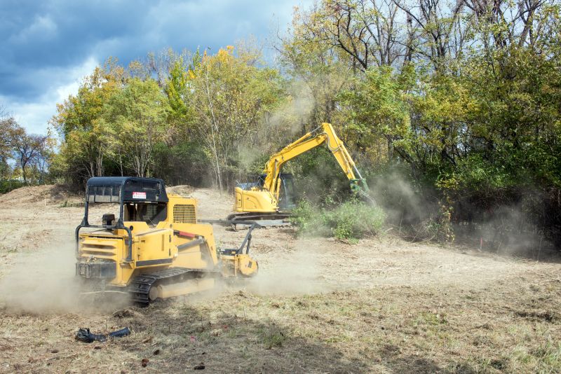 Construction Site Land Clearing in Utah County, UT