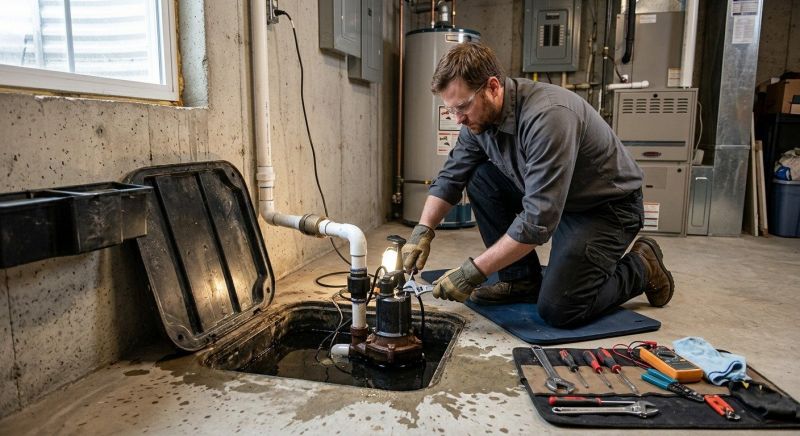 Sump Pump Plumbing in Mobile, AL